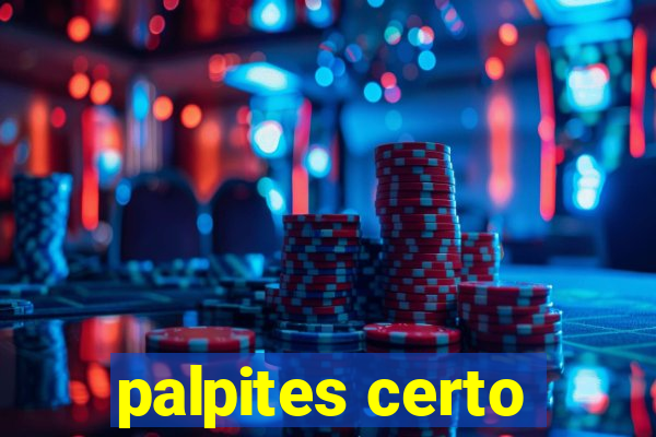 palpites certo